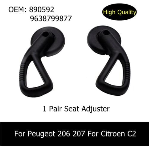 890592 9638799877 Car Seat Joystick For Peugeot 206 207 Citroen C2 206 Seat Adjustment