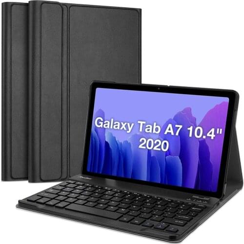 Keyboard Case for Samsung Galaxy Tab A7 10.4 2020 SM-T500 T505 T507 Ultra Thin Detachable Wireless Bluetooth Keyboard Cover case
