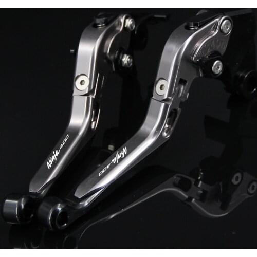 For Kawasaki Ninja 400 2018 Folding Extendable Motorcycle Brake Clutch Levers Ninja400 Accessories
