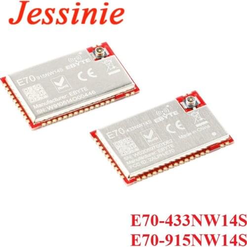 E70-433NW14S E70-915NW14S MESH Star Network Wireless Transceiver Module 433MHz 915mhz 14dBm 30dBm UART IoT Transmitter Receiver
