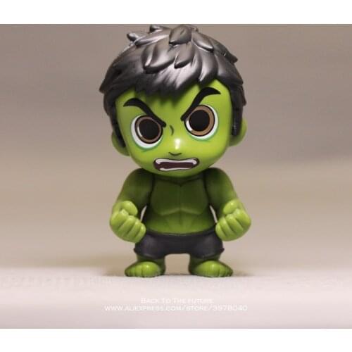 Disney Marvel Avengers Hulk 9.5cm Action Figure Anime Mini Decoration PVC Collection Figurine Toy model for children gift