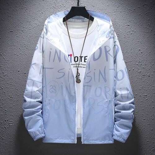 Summer Sun Protection Clothing UV Protection For Men And Women Couples Skin Jacket Thin Section Breathable Quick-Drying FS2965