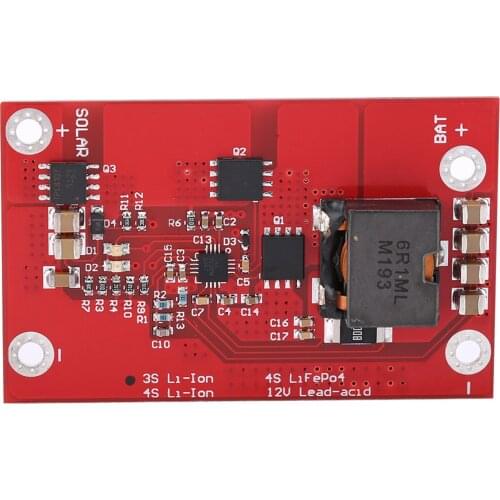 LiFePO4 BQ24650 5A MPPT Solar Panel Controller 3S Lithium Battery Charging Board Module phosphate Battery High Quality