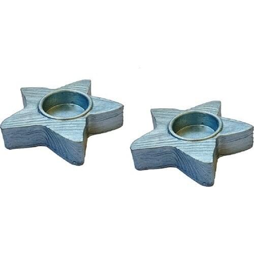 Merland Decorative Candle Holder Set Star Model