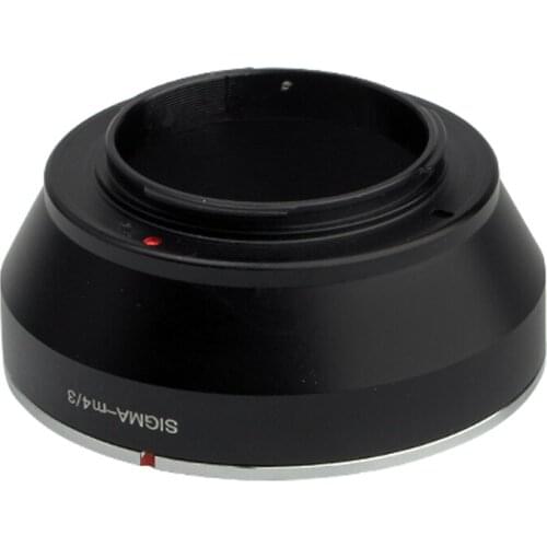 Pixco Lens Mount Adapter Ring for Sigma to Micro Four Thirds M4/3 Panasonic Olympus Camera G95 GX9 G110 G100 E-M1III E-M10IV