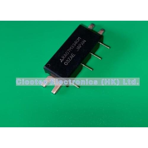 RA07M3340M H46S RF MOSFET MODULE GF-50 ROHS COMPLIANCE 330-400MHZ 7W 7.2V 2STAGE AMP FOR PORTABLE RADIO RA07M 3340M
