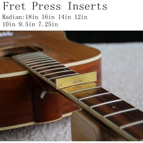 Guitars Radius Fretboard Press Caul Insert with Fret Press Caul & Wrench