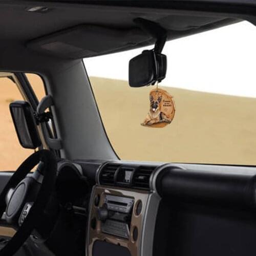 Happy Puppy Pendant Car Backpack Ornaments Cute Car Hanging Ornament Keychain Interior Decor Home Room Decor Accessories