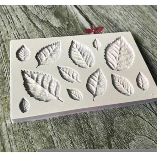 Random 1pcs Christmas Tree Silicone Mold Chocolate Mould Baking Candy Fondant Cookies Cake Decoration 3d Tools M1E5