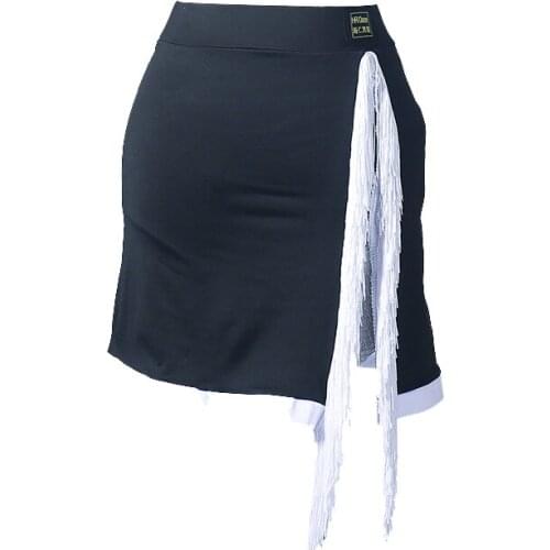 Woman Latin Dance Skirt For Sale White /leopard Cha Cha/Rumba/Samba/Tango Dresses For Dancing Practice/Performamnce Dancewear