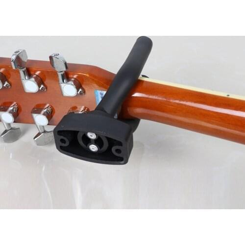 1pcs Guitar Hanger Hook Holder Wall Mount Stand Rack Bracket Display Guitar Bass Screws Accessories