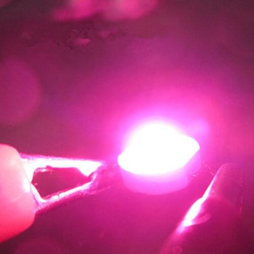 100pcs 1W 3W High Power led grow light chip full spectrum 400nm-840nm for Indoor Plant Seedling Grow and Flower Fast