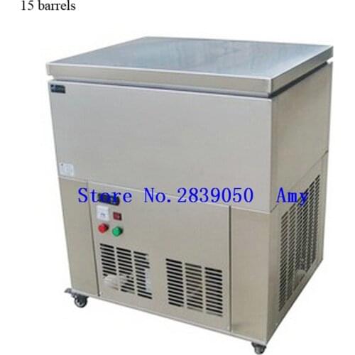 15 barrels block freezer shaved ice snowflake shaved ice machine with stainless steel