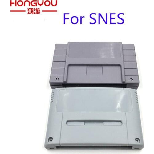 6Pcs Cartridge Storage Box Protective Case US / JP Version Games Case For Nintendo SFC SNES Game Card