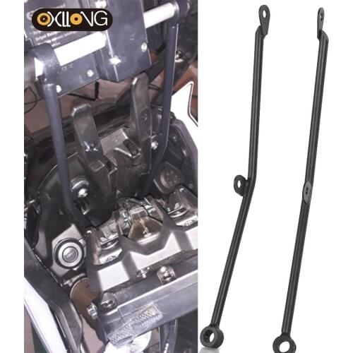 TENERE 700 Anti shake support Anti-Bobble-Head bracket installed for Yamaha Tenere 700 2020 navigation anti vibration bracket