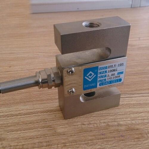 Free shipping original 1pc S pressure sensor 0-5kg/0-20kg /0-10kg/0-30kg/0-50kg/0-100kg/0-200kg S Load Cells sensor more option