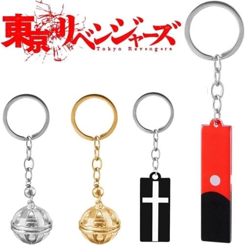Anime Tokyo Revengers Keychain Cosplay Izana Kurokawa Acrylic Props Hanafuda Pendant Backpack Decoration Jewelry Accessories