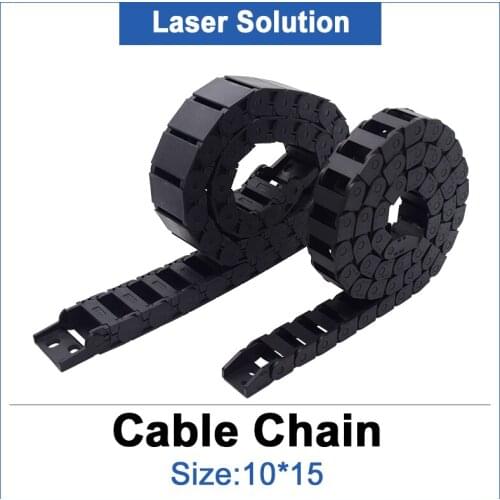 New Arrival Tank Chain 10 x 15mm Plastic Material 1 Meter For Laser Machine Mechanical Parts Free Shipping