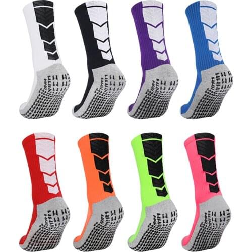 Soccer Socks Athlete Grip Non Skid Basketball Socks Dispensing Anti Slip Cotton Football Socks Unisex Sports High Tube Socks