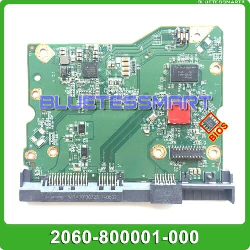 HDD PCB circuit board logic board printed circuit board 2060-800001-000 for WD 3.5 SATA hard drive repair data recovery