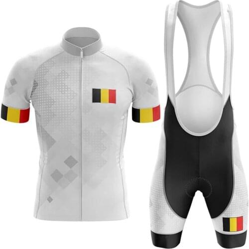 2020 laser cut Belgium bike wear cycling team jersey men bicycle clothes 20D quick dry short sleeve equipación ciclismo hombre
