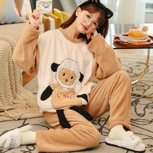 LUOYIMENG Women's Winter Pajamas
