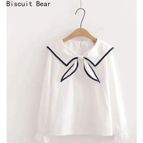 OAITUX Stand-up Collar Blouses