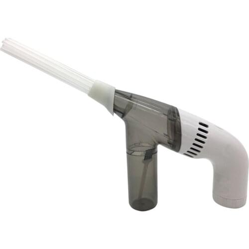 Portable And Cordless Vacuum Dust Cleaner For Car Effective Cleaning Hand Vacuum Dust Cleaner Gray And Blue