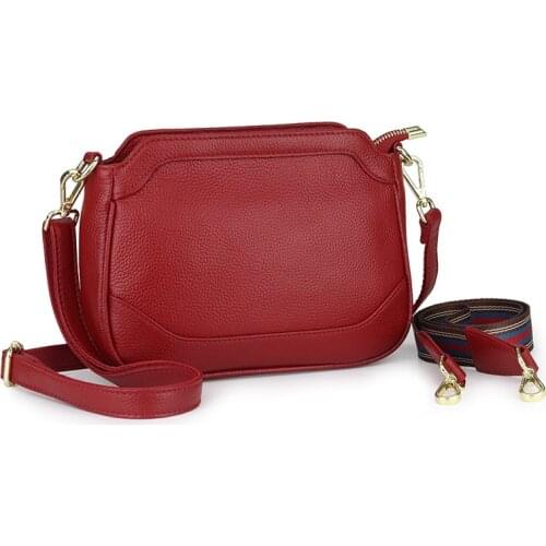 Genuine Leather Women Shoulder Bag Fashion Small Crossbody Bags for Women Luxury Purses and Handbags Female Tote Messenger Bag