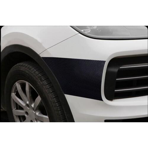 10CM*3Meter Car Sticker Accessories Anti Scratch Film Strip Body Car bumper Carbon Fiber Vinyl Door sill