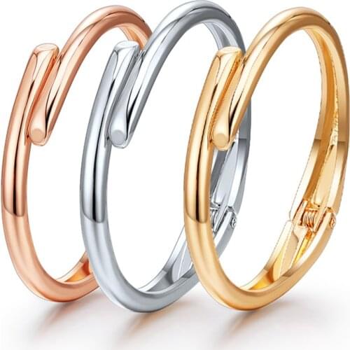 2020 Top Quality Fashion Bangles Alloy Simple Bracelet & Bangles For Women