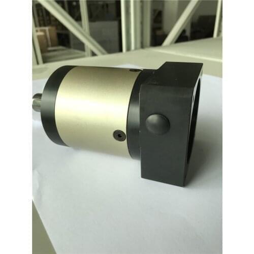 8 arcmin 80 round flange Economical planetary reducer gearbox 15:1 to 100:1 for 750w AC servo motor input shaft 19mm