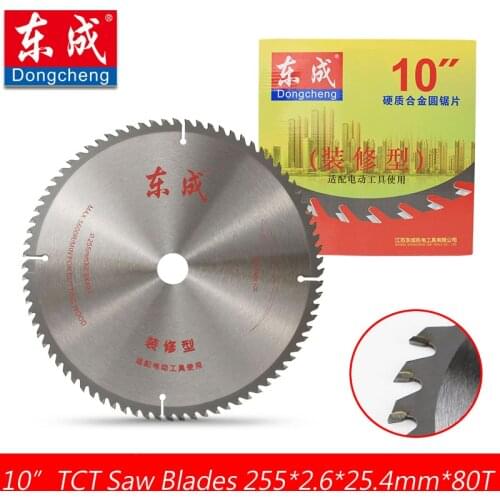A+ Quality 10" 80 Teeth TCT Circular Saw Blades For Wood 254*2.6*25.4mm*60 Teeth Table Saw Blades For Woodworking Bore 25.4mm