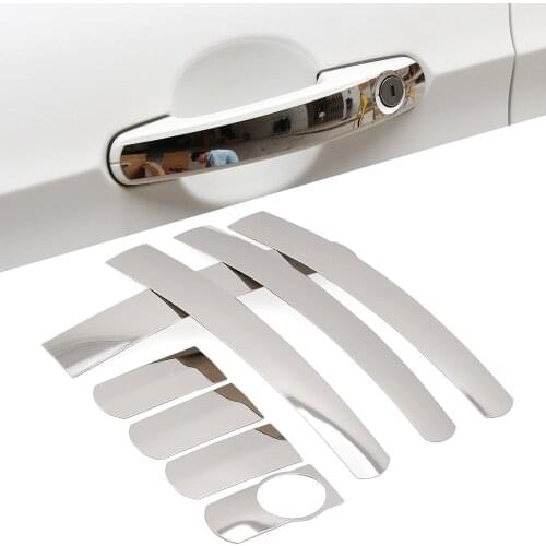 Car styling Stainless Steel Trim Door Handle Covers decoration for ford focus 2 focus 3 KUGA 2005-2016