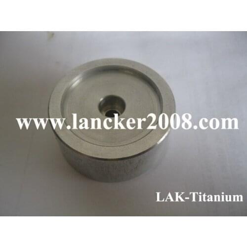 Titanium alloy machine parts Thinckness:16mm Dia:38mm