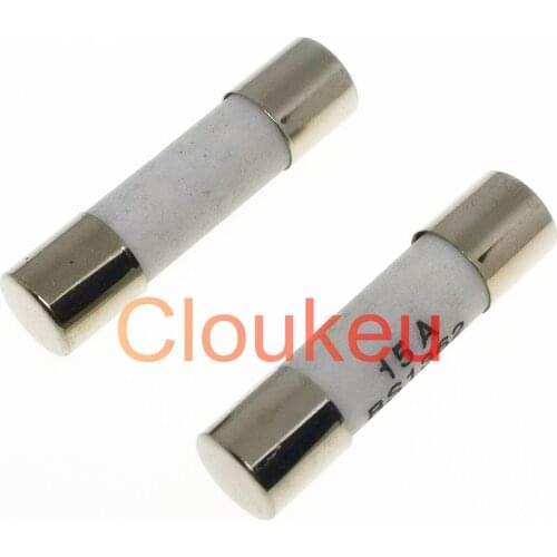 Fast blow Ceramic Fuse 6x25mm 250V 0.5A 1A 2A 3A 4A 5A 6A 8A 10A 13A 15A 16A 20A 25A 30A RO57