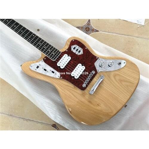 Inheriting the classic wood color master jazz electric guitar can be customized free shipping