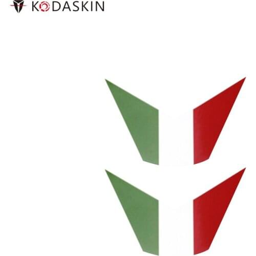 KODASKIN Motorcycle Logos Emblems Stickers for Italy Flags Aprilia Benelli Ducati Piaggio