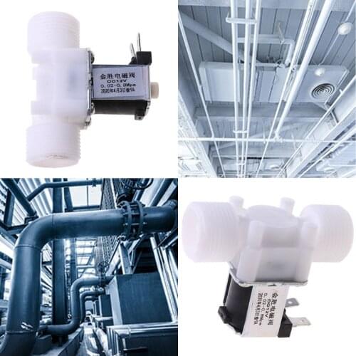 N84F 3/4" DC12V PP N/O Electric Solenoid Valve Water Control Diverter Device