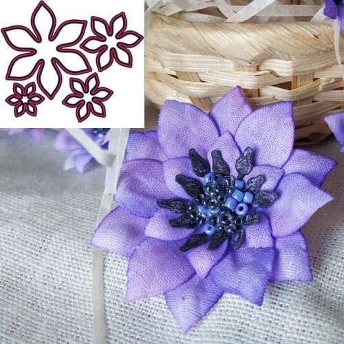 New Flower Metal cutting Die scrapbook Decoration embossed Photo album Decoration Card making DIY Handicrafts