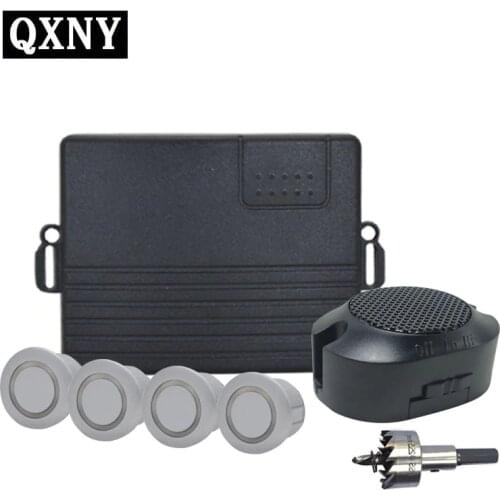 Car Auto Parktronic front parking sensor kit assistant system no monitor just Buzzer speaker Volume can be adjusted Universal