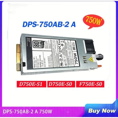 Server Power Supply For DELL R620 R720 D750E-S1 S0 F750E-S0 DPS-750AB-2 A/12 A/29 A 5NF18 06W2PW 79RDR W0CTF 750W Fully Tested