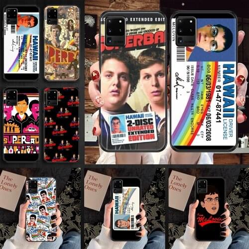Superbad comedy movie Phone case For Samsung Galaxy Note 4 8 9 10 20 S8 S9 S10 S10E S20 Plus UITRA Ultra black soft shell