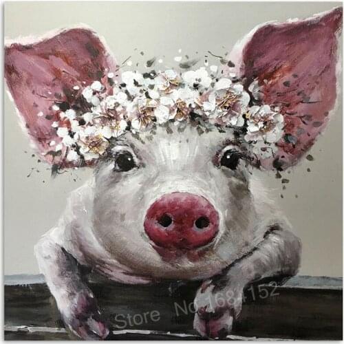 Embroidery,Diamond mosaic,DIY 5D Diamond painting, aniaml,pig,3D Diamond art,Pattern Rhinestone Cross Stitch