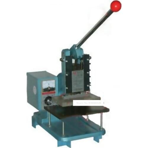 ZK-160 Manual Bronzing Machine for PVC Card Leather Paper/ Business Card/ Indentation/ Leather Stamping Machine 110V/ 220V 500W