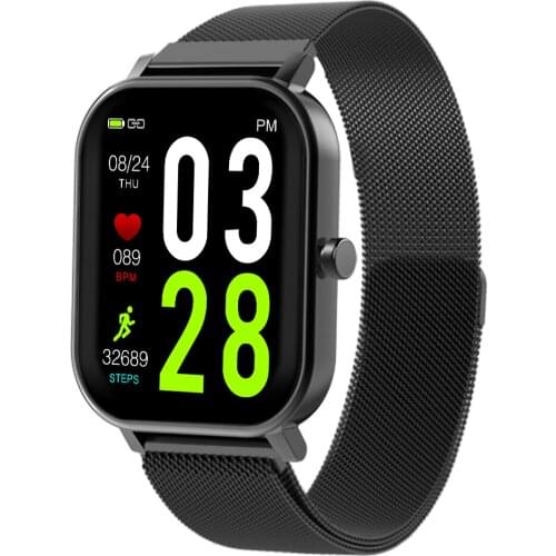 1.69 Inch Smart Watch Men Fitness Tracker Bracelet IP68 Waterproof Women GTS 2 P8 Plus Smartwatch For Xiaomi Mi Apple 2021 S10