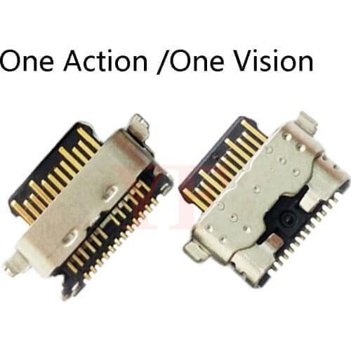10pcs Micro USB Charging Charge Port Dock Socket Connector For Motorola Moto P50 / One Action / One Vision