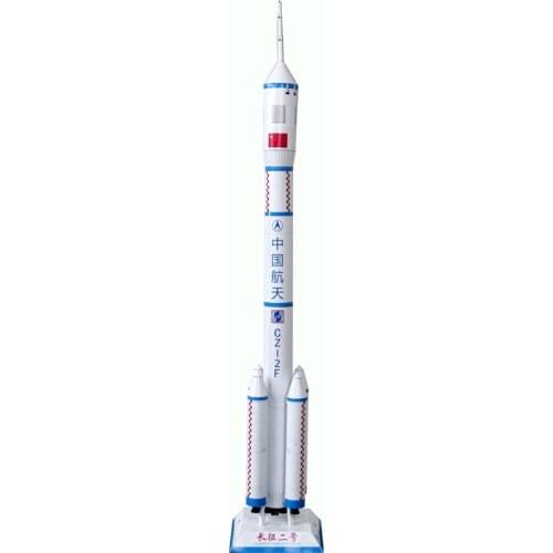 3D Paper Model Long March 2 Rocket Puzzle Student Manual DIY Origami Class Aerospace Science and Technology Toy