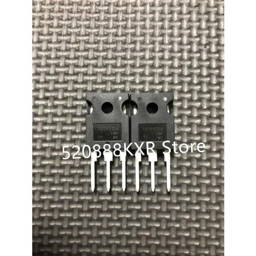 50pcs/lot 70TPS12 70TPS12PBF 70A 1200V High power unidirectional silicon controlled rectifier used in fishing machine TO-247