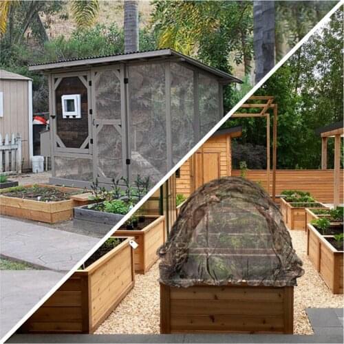 MENFLY Camouflage Gauze Mesh Pest Control Mosquito Net Garden Plant Ultralight Cover Barrier Netting Perspective Shade Membrane